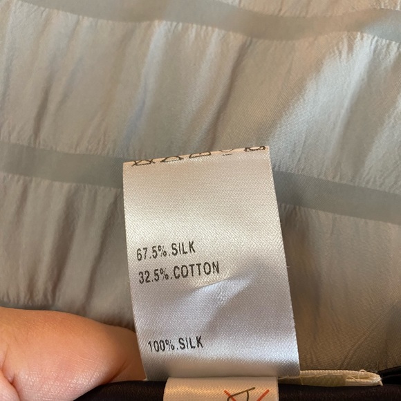 Navy Chloe silk evening jacket size large - Picture 4 of 5